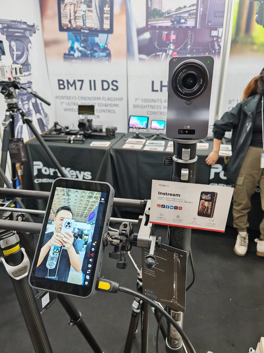 YoloLivTech's tweet photo. π#InterBEE2024 in Japan is underway!π
Welcome to stop by at booth 8105. Our team will be there checking out the new tech and showing a huge range of streaming solutions! Let's make this event unforgettable!
#yolobox #yololiv #livestreaming #broadcast #streamsolution #InterBEE https://t.co/JGyRJYMJ5z