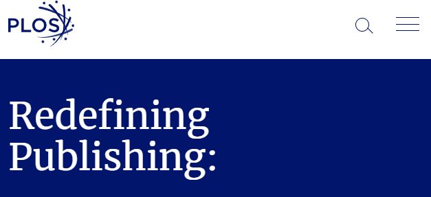 Exciting to see PLOS moving away from Article Processing Charges. Hope they crack a better business model that other publishers can follow.
buff.ly/3A2U5p3 

#OpenScience