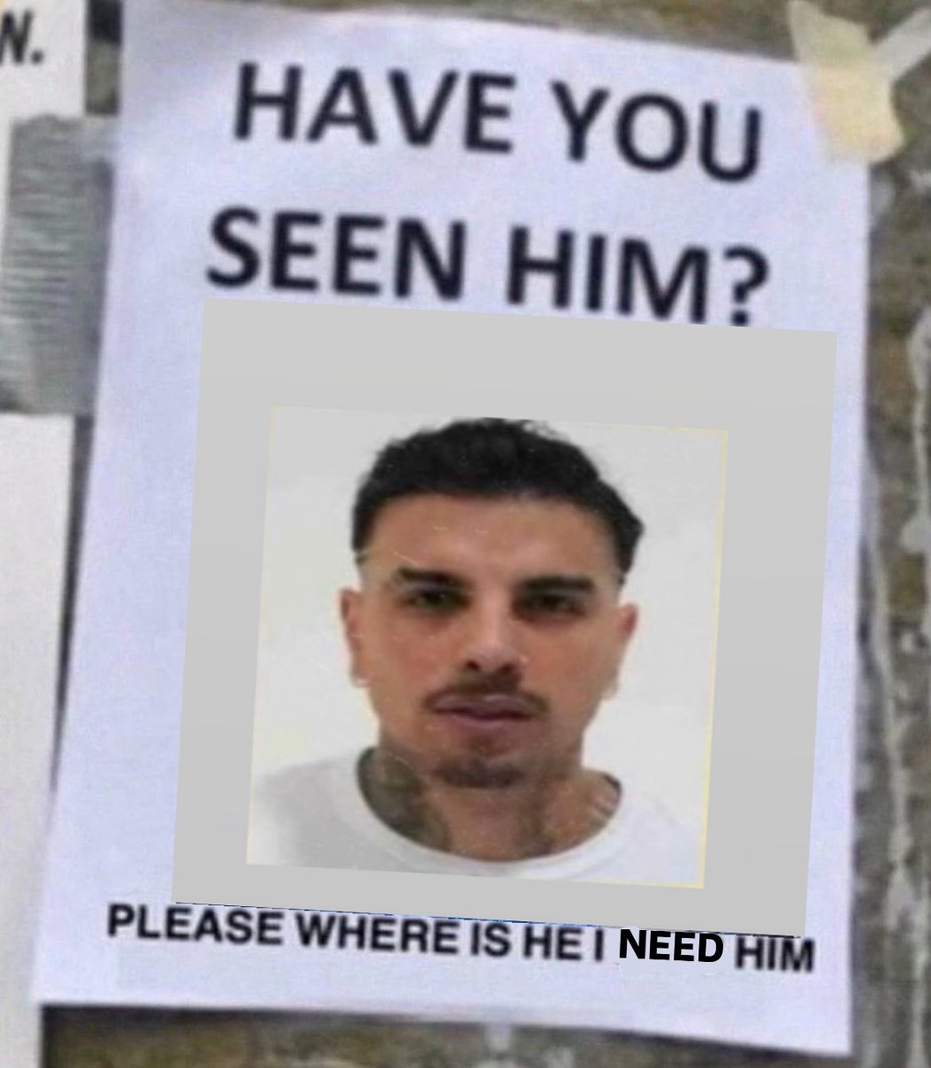 Need him