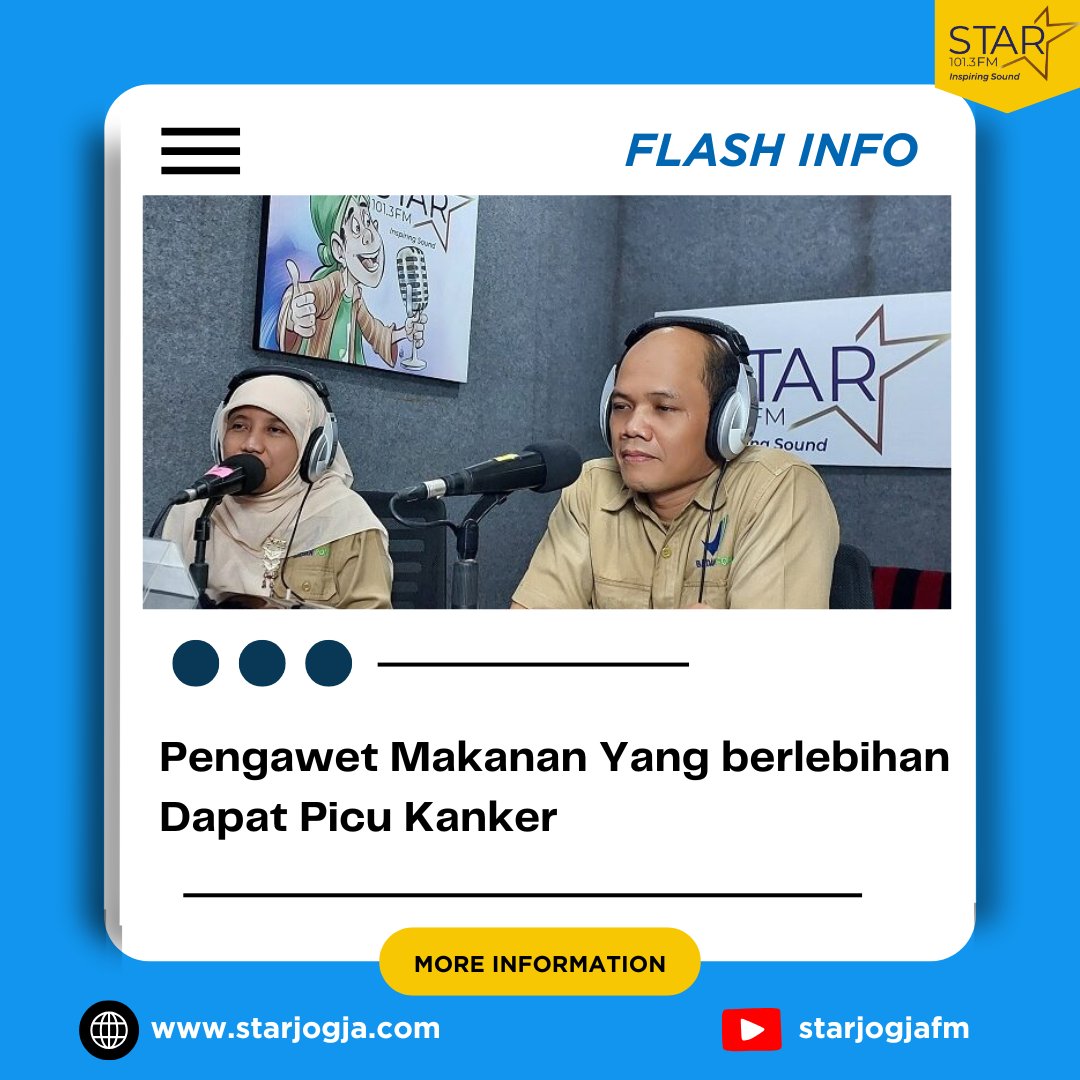 starjogja's tweet photo. Pengawet Makanan Yang berlebihan Dapat Picu Kanker serta kerusahan organ tubuh.

https://t.co/GELTXMtg41 https://t.co/oz0lYlrFuh