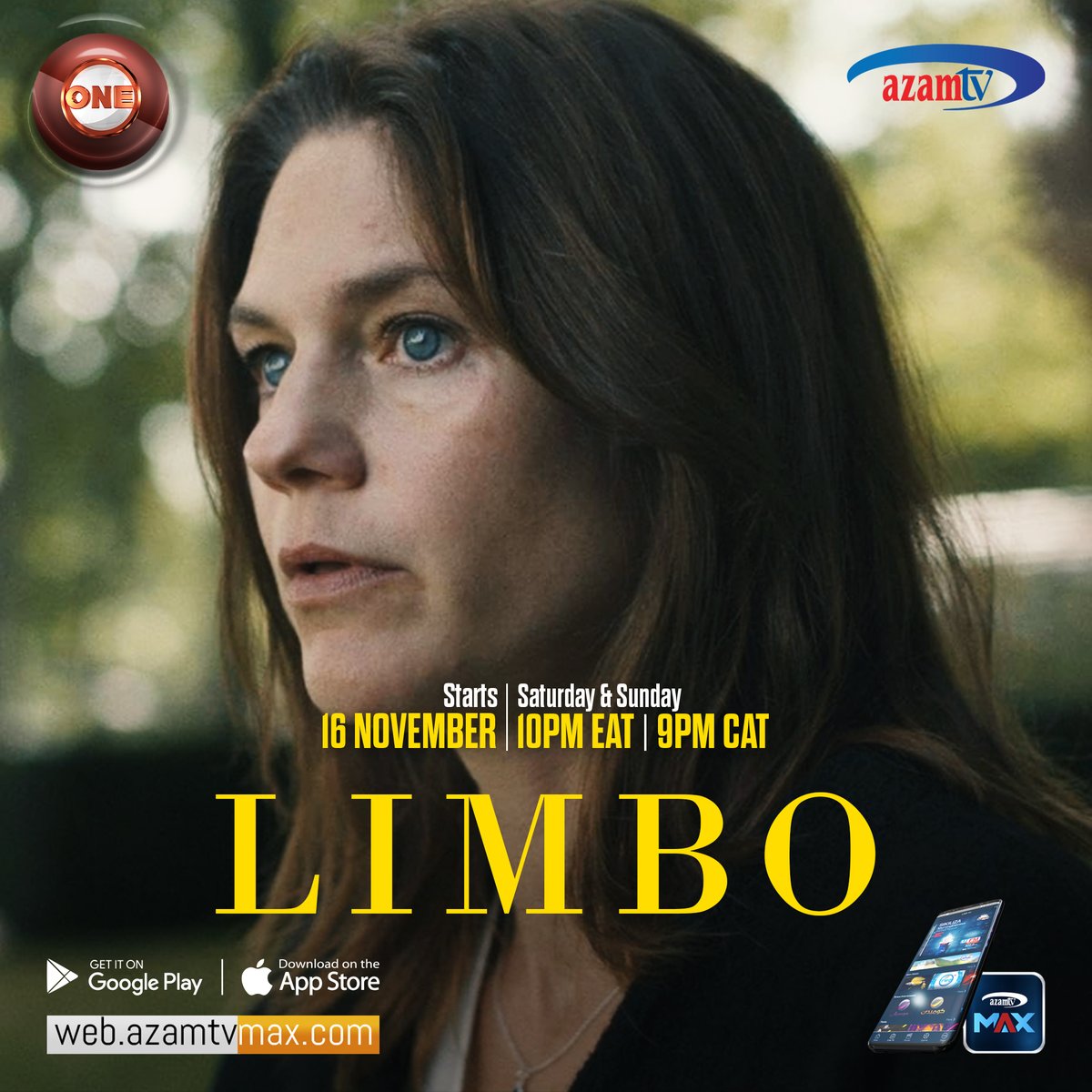 Azamtv_ug's tweet image. Starting this Weekend on #AzamONE, don't miss #LIMBO ,"A late-night phone call changes everything for Ebba, My and Gloria. The news that their sons have been involved in a serious car crash puts their friendship and priorities to the ultimate test".
#AzamtvSeries @Azamtv_ug