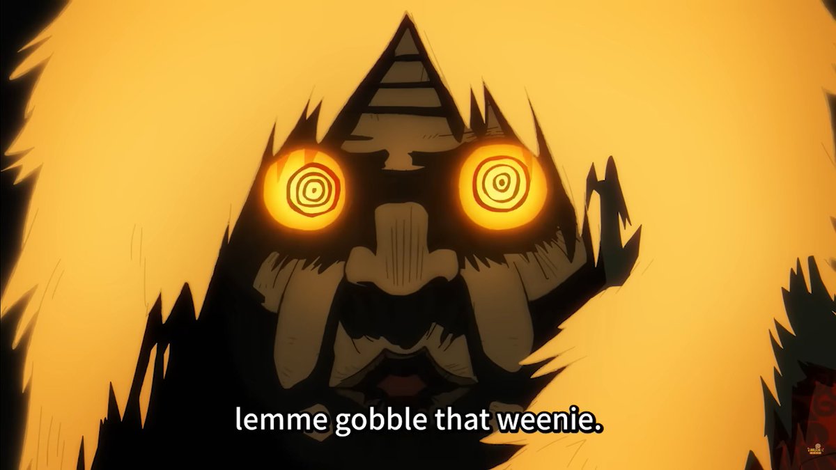 Saen_D1999's tweet photo. This haunting scene from Dandadan where the grandma sends chills down the main character's spine! What do you guys think? Did it scare you too?
#Dandadan #AnimeMoments #ScaryScenes #AnimeGrandma #HorrorAnime #AnimeCommunity #DandadanFans #AnimeVibes https://t.co/rrQRHqNdL5