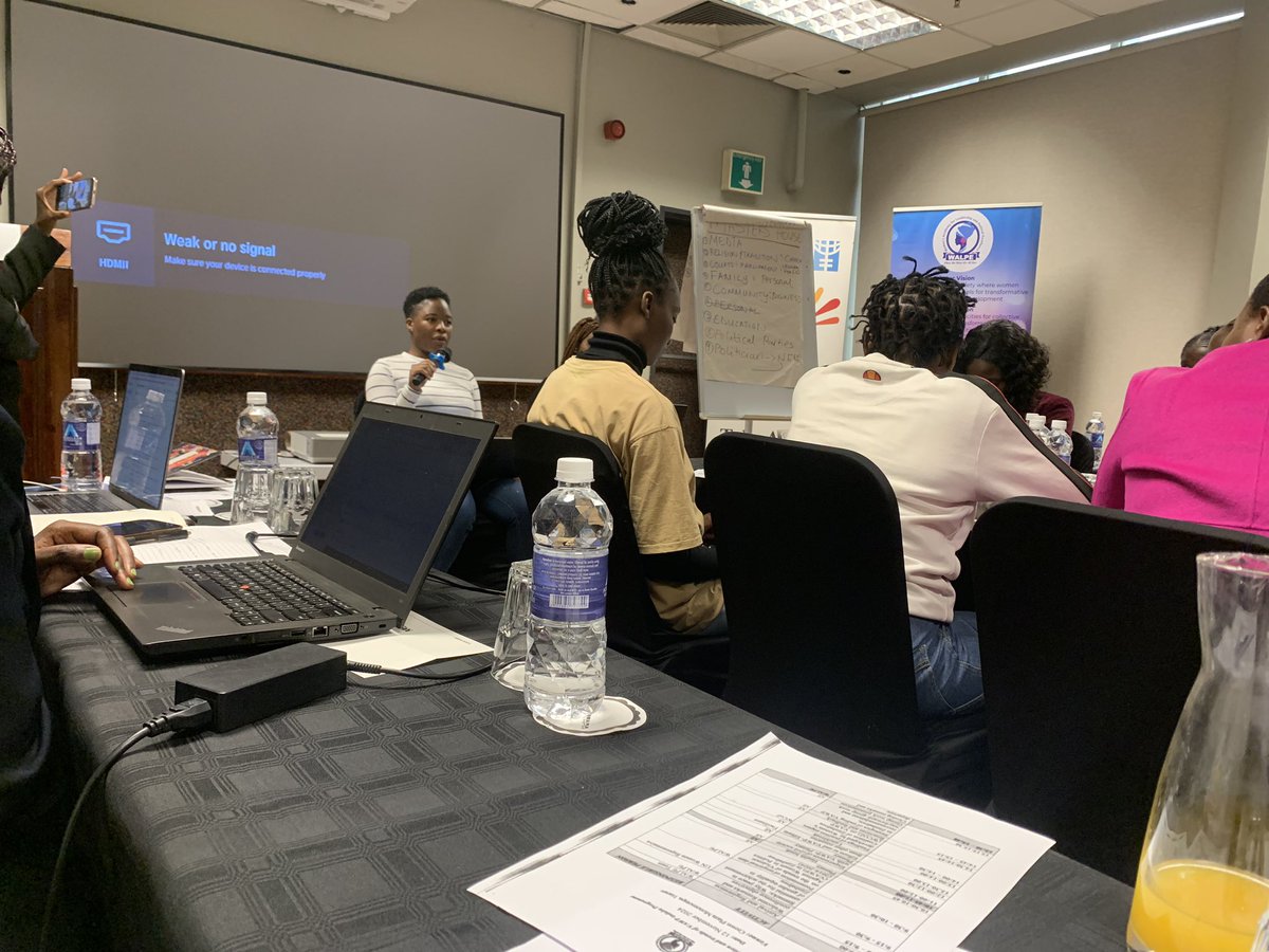 Yesterday, we attended a <a href="/WalpeAcademy/">Women's Academy for Leadership</a>-hosted conference on Election Reflections and violence against women in politics. The event focused on improving women leaders' understanding of Zimbabwe's electoral processes and the challenges faced by women aspiring to leadership roles.