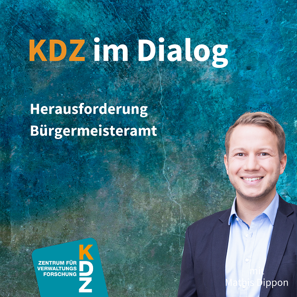 KDZ_Austria's tweet photo. Knappe Finanzen, bürokratische Hürden, gesellschaftlicher Druck uvm. machen das Bürgermeisteramt immer komplexer. 
In der neuen Folge des KDZ-Podcast spricht @siegi_fritz mit Mathis Dippon über die Herausforderung Bürgermeisteramt. 
▶️ https://t.co/WzUAZelSEx https://t.co/upZi2WGME3