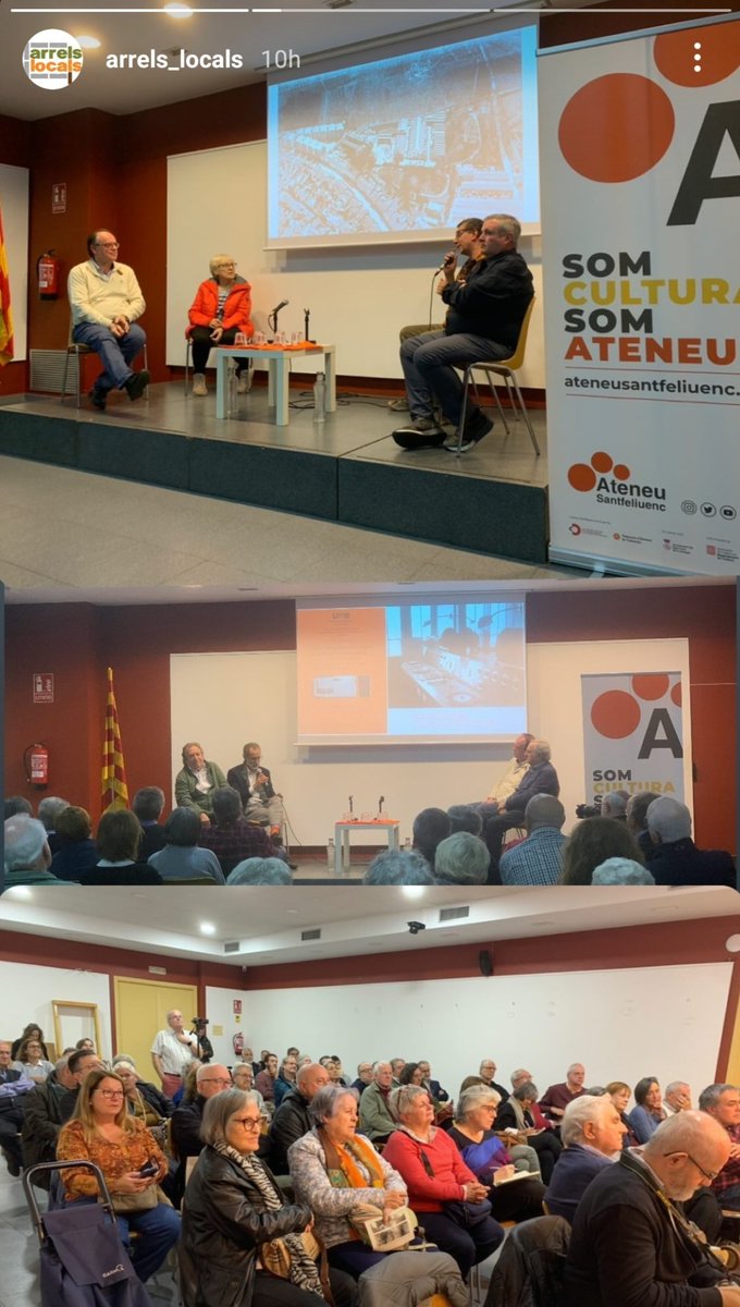 Gràcies a totes per compartir amb #santfeliu les experiències de Can Bertrand

#patrimoniSF

Gràcies Jordi i Silvia!
#ARES
<a href="/ateneusf/">Ateneu Santfeliuenc</a>