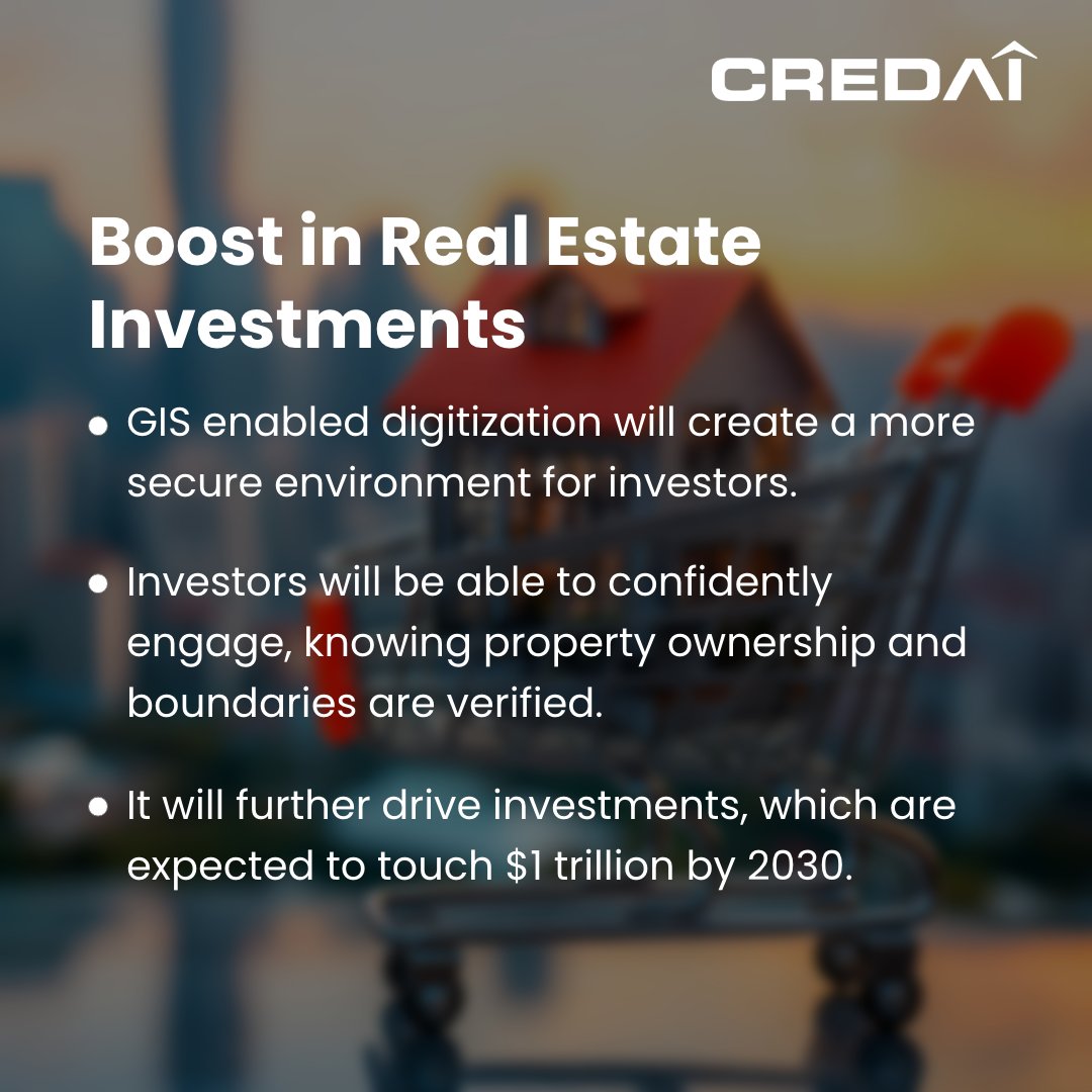 CREDAINational's tweet photo. With GIS-driven land digitization, India’s real estate sector is embracing a new era of transparency and efficiency. From streamlined approvals to data-backed property management, this is the future of real estate.
#CREDAI #CREDAINational #GISTech #RealEstateTransformation #UrbanPlanning