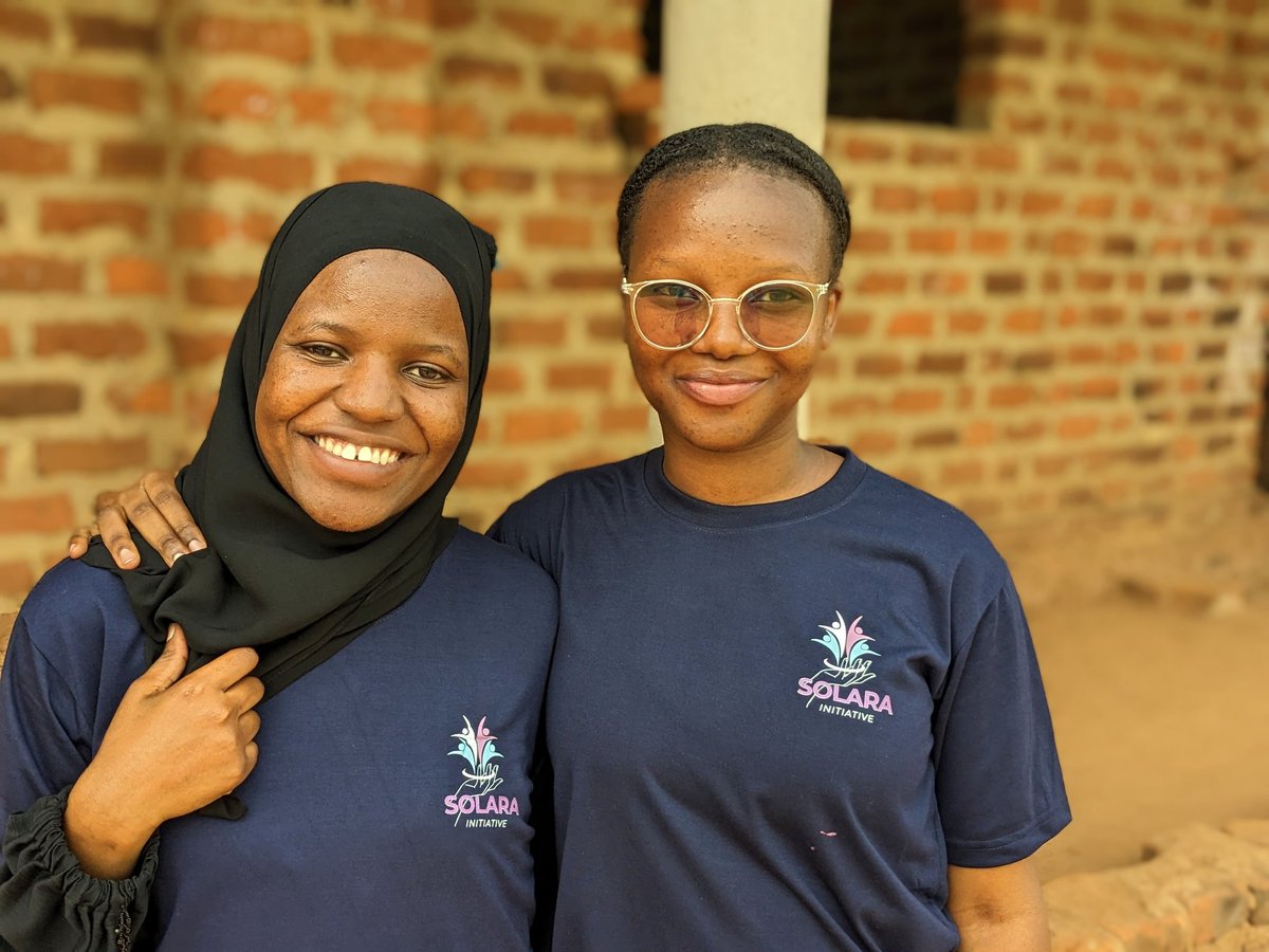 PriceyMS's tweet photo. Solara at Bulamajji Community SS Iganga- Girls learnt  how to make reusable sanitary pads, partnered with KDI fund  to provide both reusable and disposable pads and had open discussions on menstrual health. Empowering them with tools and knowledge—a step toward lasting change https://t.co/VlqU4BuaES