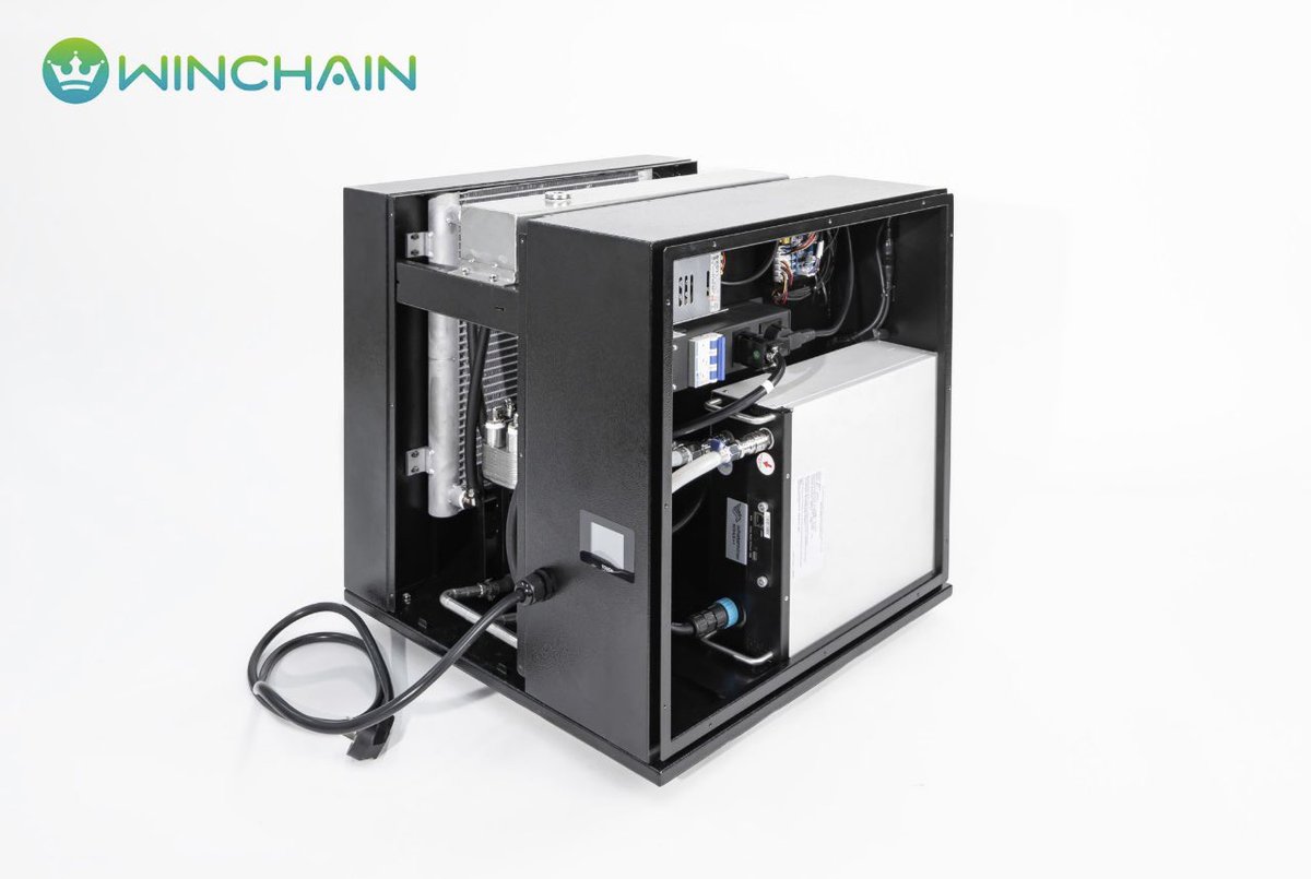 _Green_Hash's tweet photo. Introducing the ExaARACK05 – a 5KW All-in-One Hydro Rack for home mining! Compact, efficient, and remote monitoring for real-time data. Price: US$1,X99.00. Perfect for Whatsminer MX4 &amp; Antminer Hydro.

 #HomeMining #HydroCooling #ExaARACK05 https://t.co/GOWp1voLSr