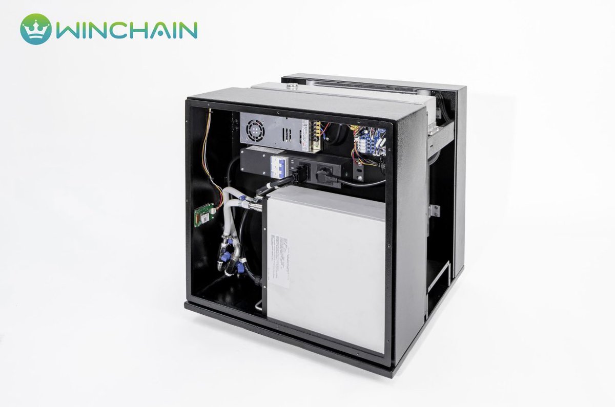 _Green_Hash's tweet photo. Introducing the ExaARACK05 – a 5KW All-in-One Hydro Rack for home mining! Compact, efficient, and remote monitoring for real-time data. Price: US$1,X99.00. Perfect for Whatsminer MX4 &amp; Antminer Hydro.

 #HomeMining #HydroCooling #ExaARACK05 https://t.co/GOWp1voLSr