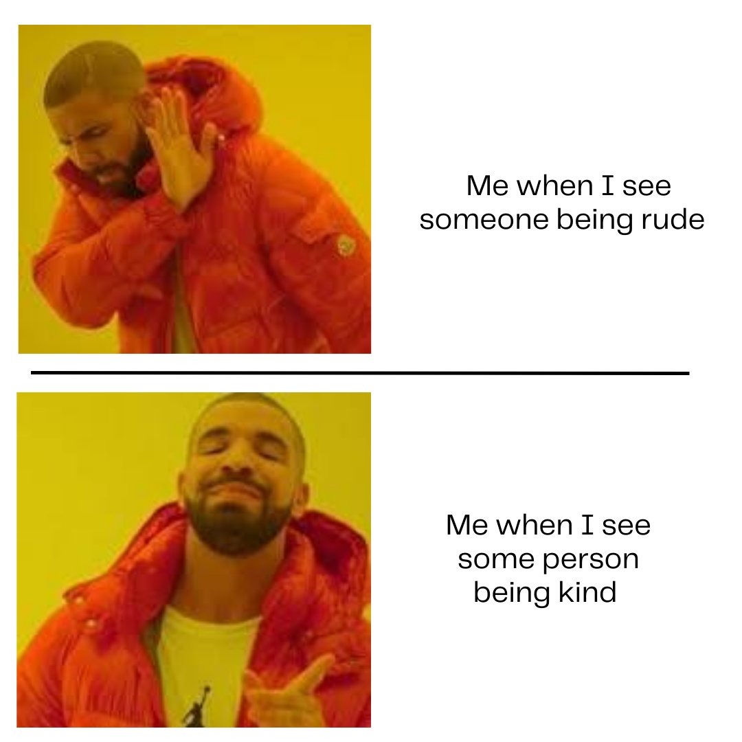 KindnessIsLit's tweet photo. Treat people with kindness ♥️
#MediaVerse2024
#memes
@manav_rachna https://t.co/nvrhlRLjE6
