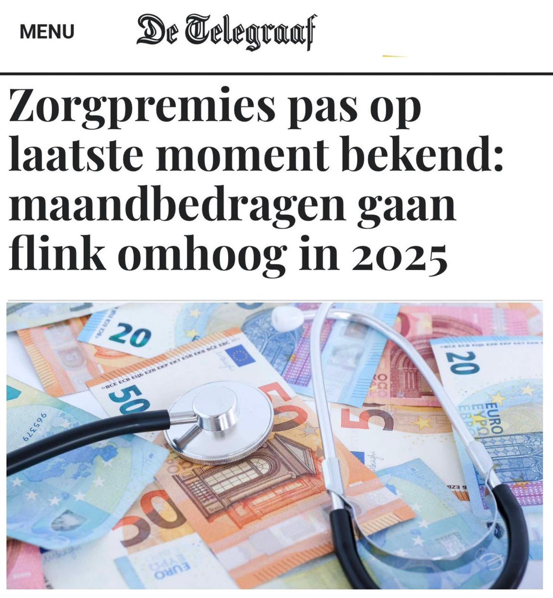 Schaf de zorgverzekeraars af en zet één Nationaal ZorgFonds op. 

👉 Zonder onnodige bureaucratie en geldverslindende concurrentie. 
👉 Schaf het eigen risico af.
👉 Maak de premie inkomensafhankelijk.