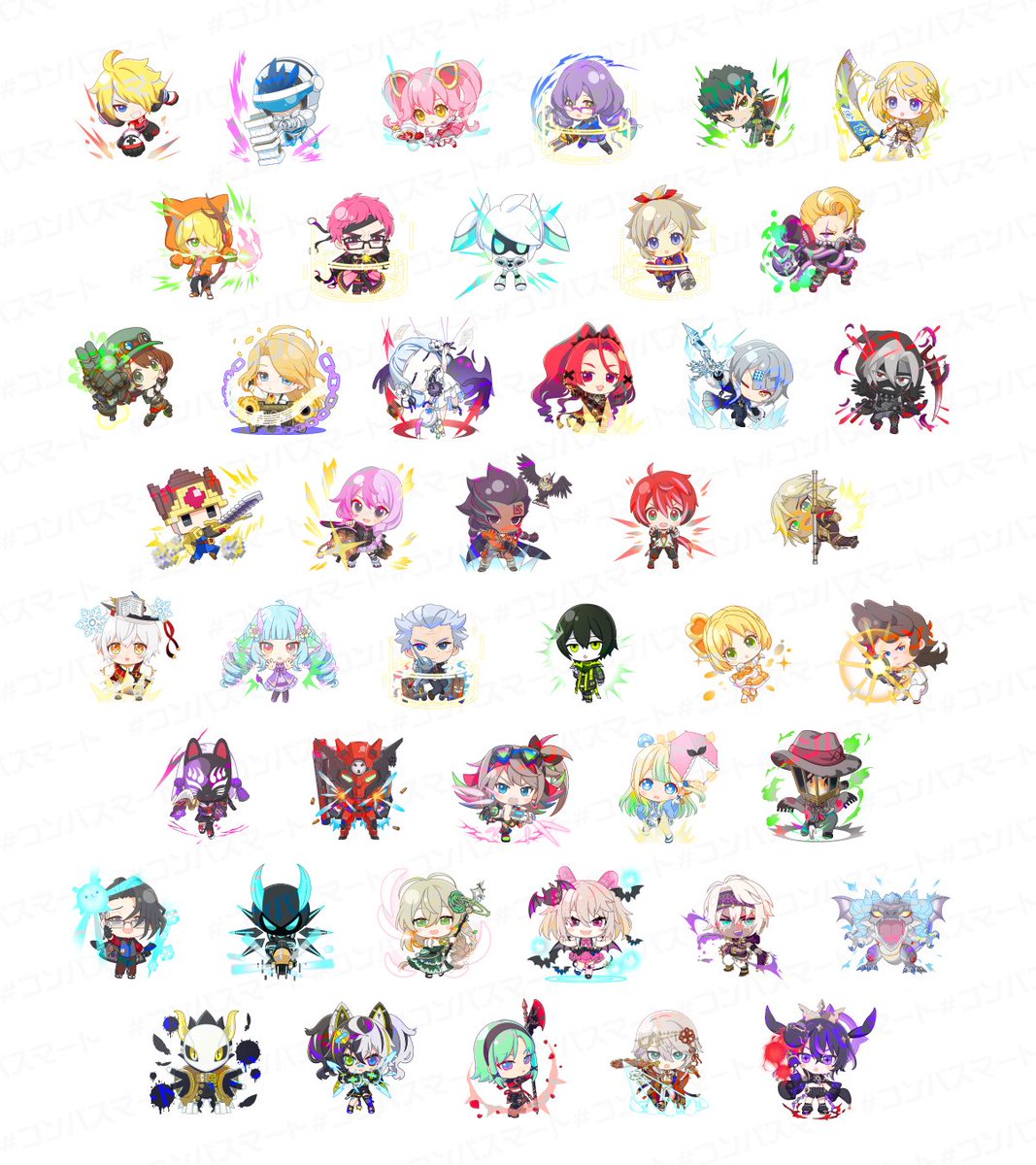 コンパスフェス 8th グッズ情報 イラスト公開その2⃣ 本日は新ポーズの