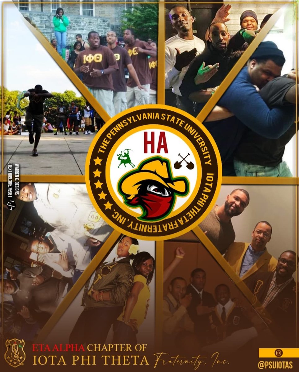 IotaMastermind1's tweet image. 16 years ago, Eta Alpha Chapter of Iota Phi Theta Fraternity, Inc. was chartered at The Pennsylvania State University on November 13, 2008. Happy Charter Day, Eta Alpha! 

#iotaphitheta #etaalpha #iotasweethearts #ISI #pennstate #ACR #pacertified #ipt1963 #NPHC #D9 #centaurs
