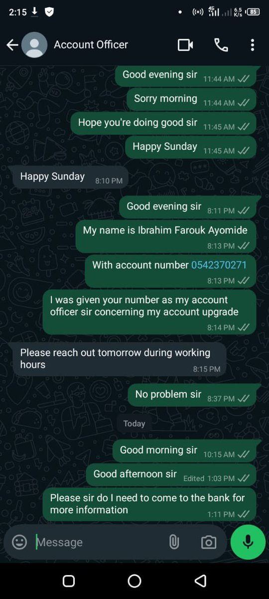 Frank4comrade's tweet image. "@gtbank_help  @gtbank @cenbank,my account (0542370271) has been frozen for 2 months! Despite multiple calls,account officer Mr. Oladimeji Olatunji wa.link/1mh6m0  +2348101854243 . Can your customer support team intervene? #AccountFreeze #Bankingproblem #CustomerCare