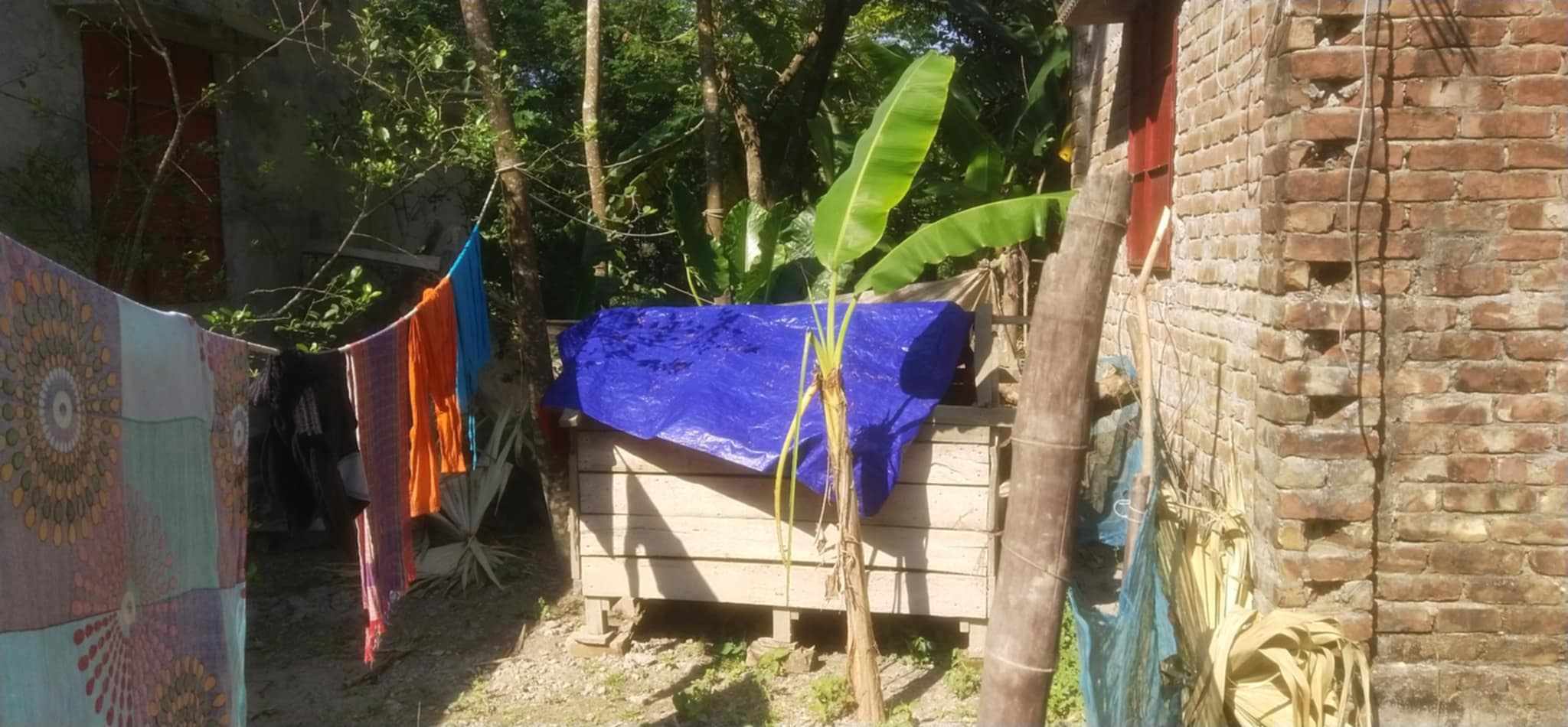 চলাচলের পথ বন্ধ করে খোলা পায়খানা নির্মাণ