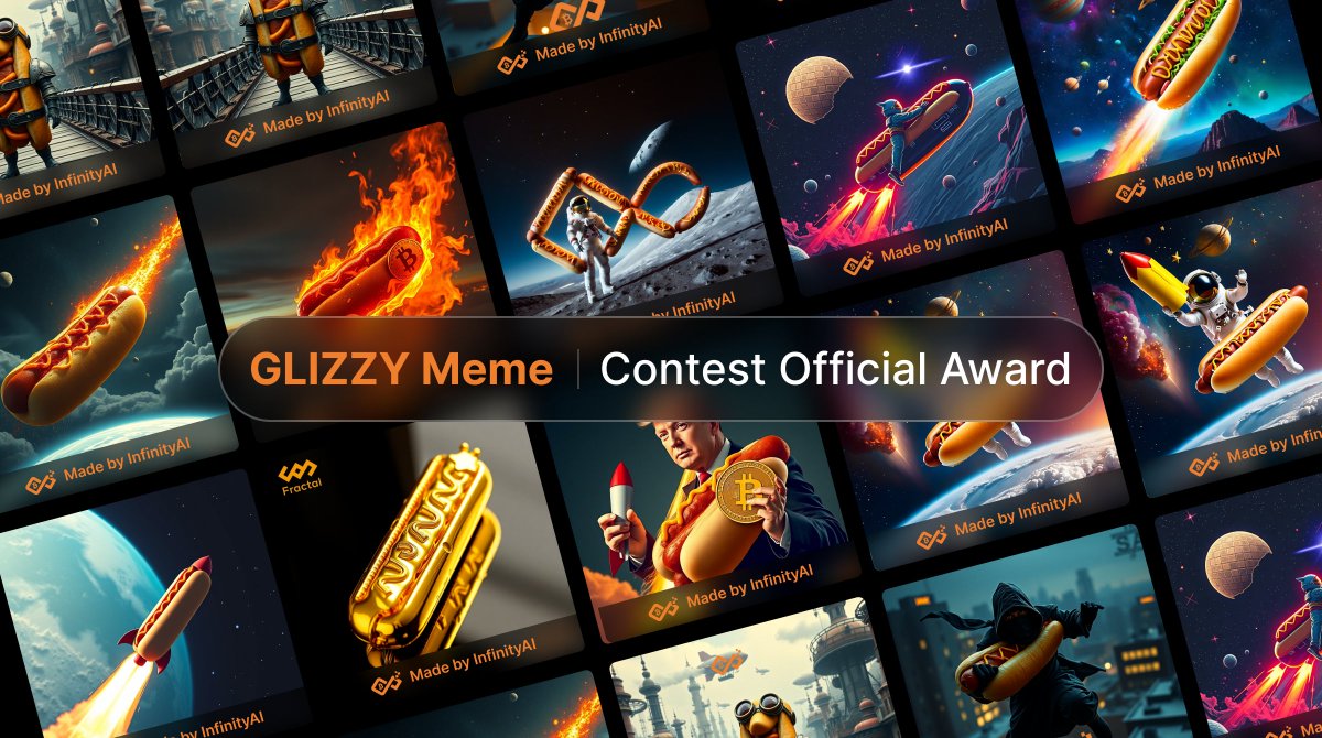 💡 Got some creative genius? Join our Discord community! We’re always rolling out exclusive perks for top creators. Let’s cook up some magic with InfinityAI! 🍳🔥

We are thrilled to showcase the amazing works we’ve selected from the #GLIZZY Meme Contest🌟. Community members have