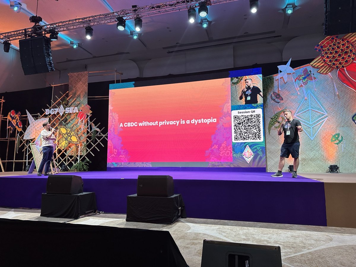 Labyrinth_HQ's tweet image. At #Devcon24, Privacy is center stage – and it’s more than just a feature. It’s a necessity.

- Privacy-Preserving Payments &amp;amp; DeFi are on the rise, with discussions on tools like Zero-Knowledge Proofs powering privacy-first CBDCs and decentralized finance.

-  Selective…