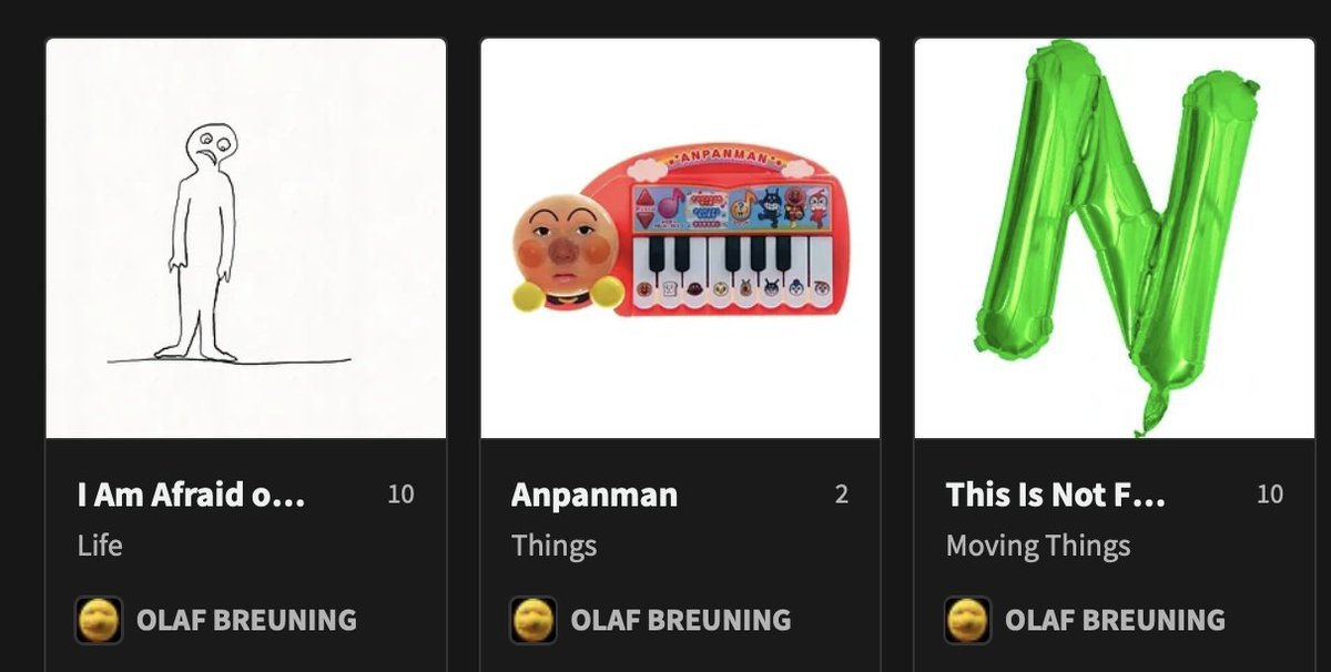 Thank you <a href="/joshuasobel/">awHECK</a> for getting, I am Afraid, Anpanman and This is Not...💥💥💥