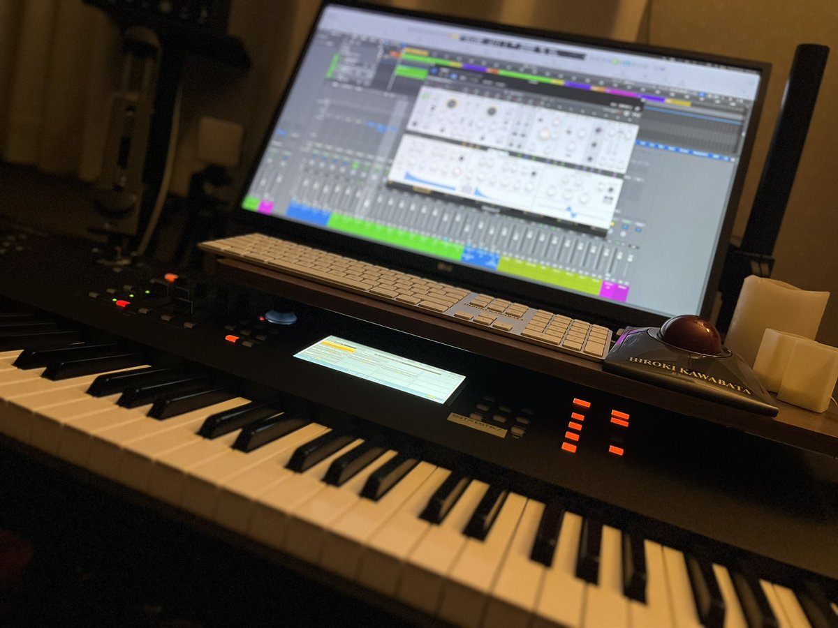 btbt_pfcj's tweet image. ひたすら音色探し……
ミックス部屋と制作部屋分けたい(贅沢言うな)
#DAW 
#LogicPro 
#作曲 
#アレンジ