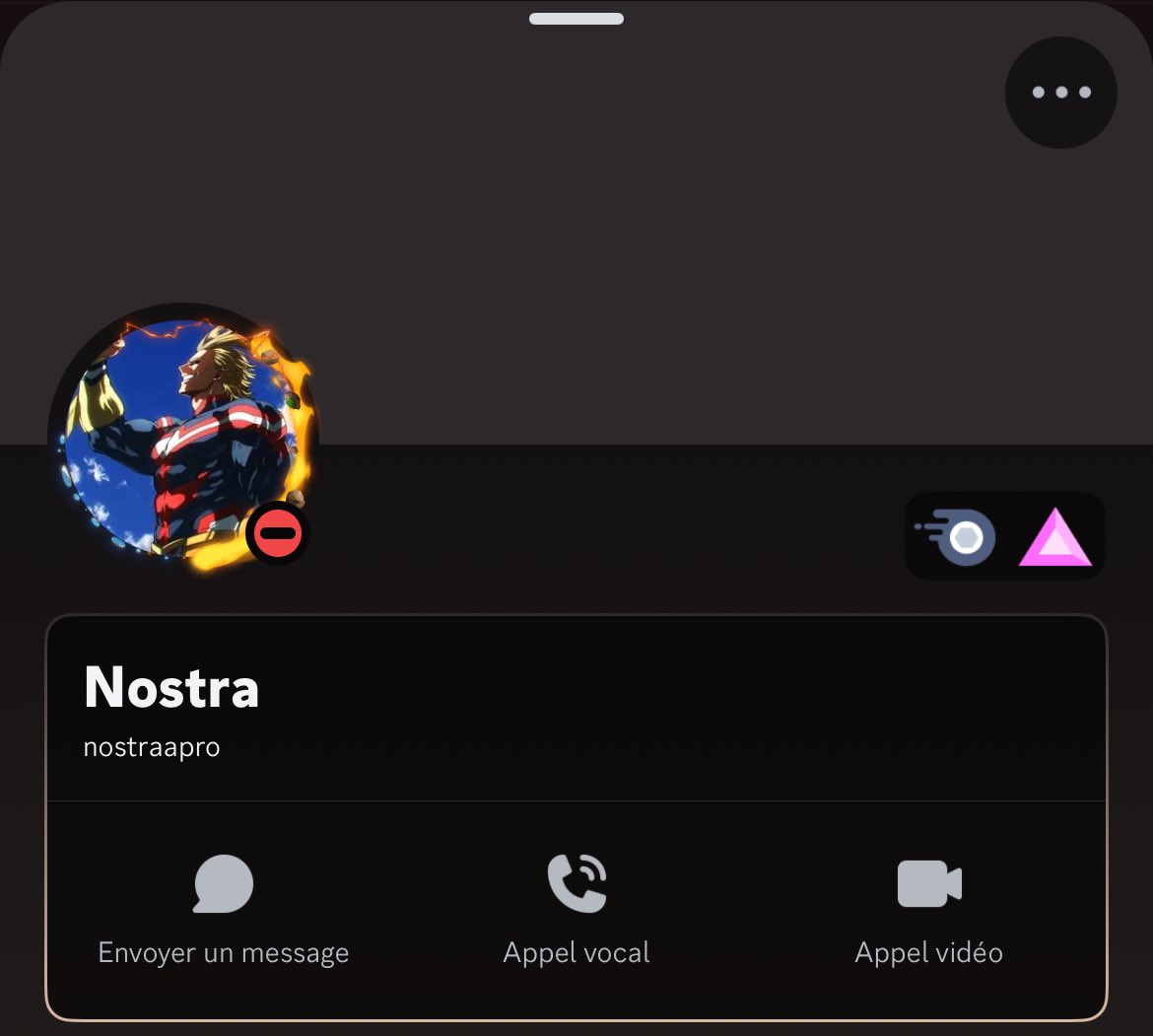 mikautadzinho's tweet image. 🚨À tout les membres du Discord de @NostraaPro, merci de faire attention à ce type de personne qui vous dm.

Ils se font passer pour lui, et demande de l’argent ( Nostra demandera jamais d’argent 💰).
Vrai compte de Nostra image 2.

Faites attention.
#TeamNostra