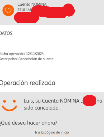 almudelcastillo's tweet photo. ¡CANCELACIÓN EFECTUADA!
BOICOT #INGDIRECT #AdiosIngDirect @ING_es Iros a TOMAR POR EL CVLO!! 
#Ingdirect https://t.co/j1ZQdkUGUq