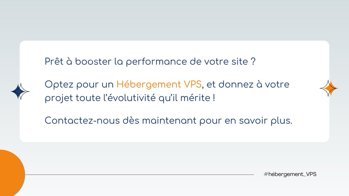 Lancez votre projet avec la puissance d’un hébergement VPS Nuxit ! 🚀 

Profitez de la flexibilité, de la sécurité et de l’évolutivité pour vos applications. 👨🏻‍💻 

👉 Découvrez-en plus ici : nuxit.com/vps/ 

#Nuxit #ServeurVPS #Sécurité #Cloud #France