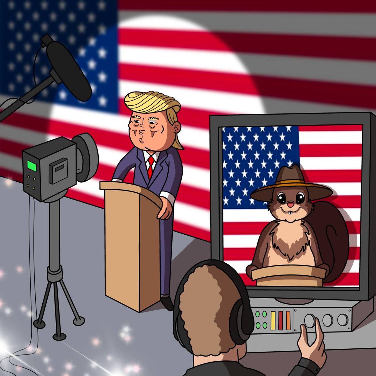 <a href="/realDonaldTrump/">Donald J. Trump</a> The voice of the people! 🐿️🇺🇸