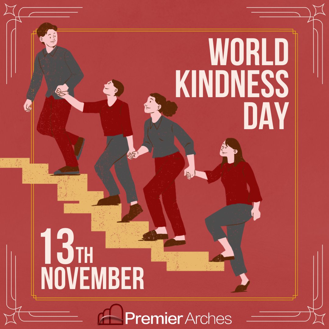 Today is World Kindness Day, and at Premier Arches, everything we do for our customers is rooted in kindness, honesty and openness, and this is what sets us apart from the rest🤝

How are you going to be kind today?💝
