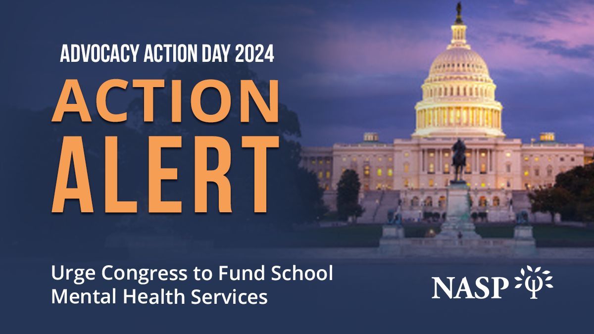 Today is Advocacy Action Day of #SchoolPsychWeek! Launch into advocacy and make your voice heard by contacting your legislators and asking them to support school psychologists and increase access to school mental health services. #NASPadvocates nasponline.org/research-and-p…