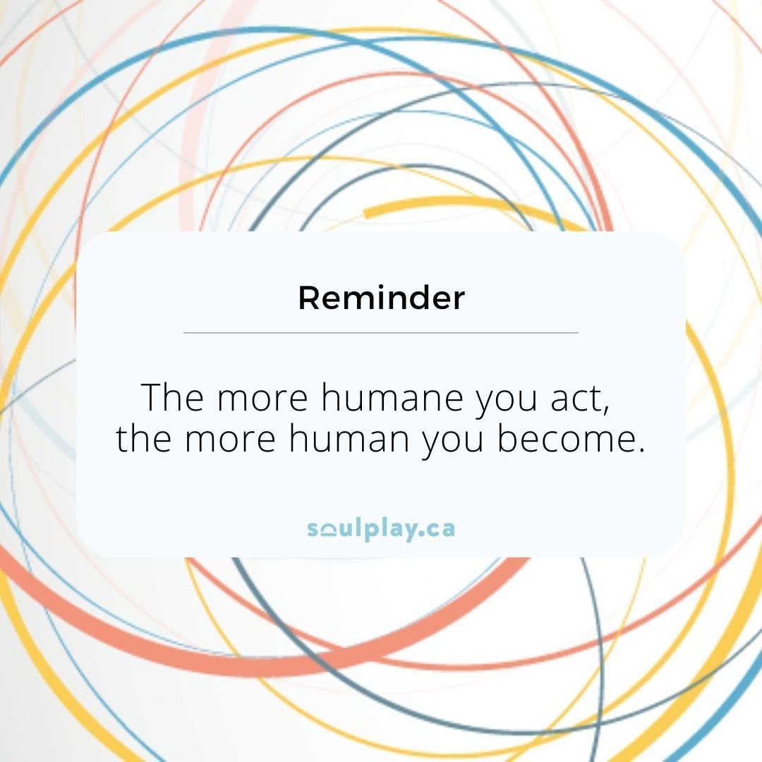clhesselink's tweet photo. Reminder: The more humane you act, the more human you become.
#slowdownwakeuplovewell
https://t.co/nRz7EByzO5 https://t.co/VxswchgcZ8
