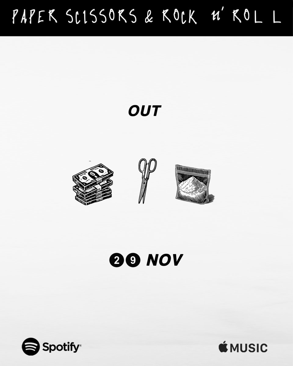 jjackmoy's tweet image. ‘Paper, Scissors &amp;amp; Rock N Roll’ will be released November 29th 🌞

If you want us to come to your town the tour will start in march. Get in touch ❤️

Booking/Press inquiry’s: info@jackmoy.se

Pre-save: recordu.lnk.to/Paper_Scissors…