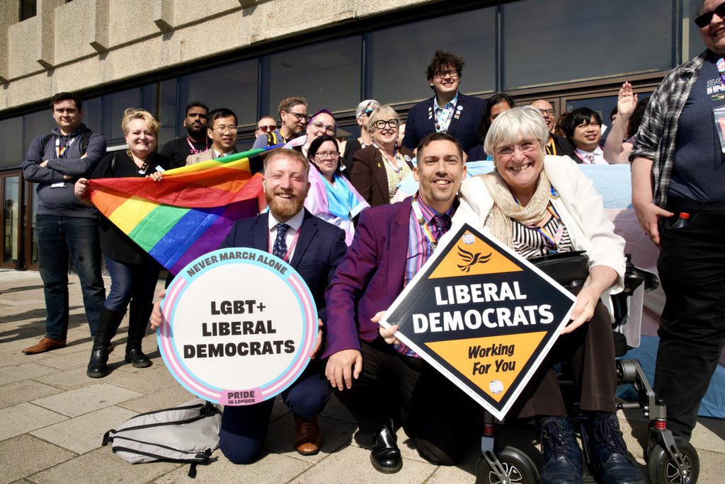 Juvelad's tweet photo. Today is the start of #transawarenessweek and my thoughts centre on ensuring my #Trans &amp; #Nonbinary friends, colleagues, activists and allies are #celebrated #valued and #respected in light of the most vile, vicious &amp; disrespectful comments across media #Istandwithtrans @LGBTLD https://t.co/UiYqay4zzu