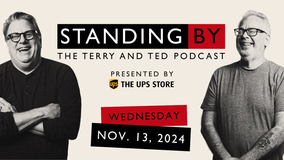 Standing By: The Terry and Ted Podcast tweet media