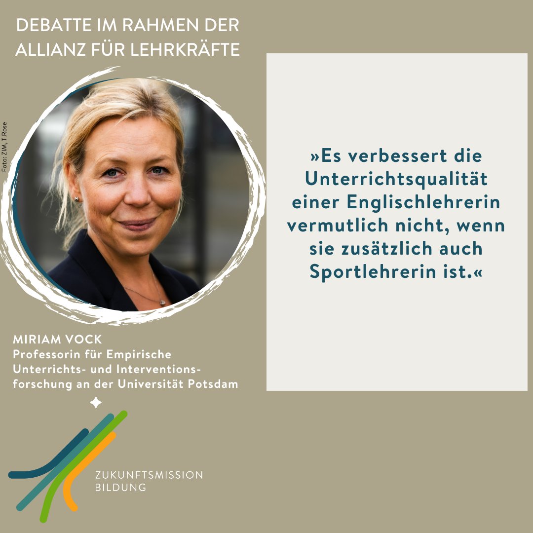 Stifterverband (@stifterverband) on Twitter photo Die #StreitBAR: Unsere digitale Gesprächsreihe zur Lehrkräftebildung am 26.11.2024, 17-18 Uhr: Miriam Vock und <a href="/BllvSimone/">Simone Fleischmann BLLV Praesidentin</a> diskutieren, ob ein Lehramtstudium mit einem einzigen Fach ausreichend qualifiziert. Meldet Euch jetzt kostenlos an: stifterverband.org/veranstaltunge… Die #StreitBAR: Unsere digitale Gesprächsreihe zur Lehrkräftebildung am 26.11.2024, 17-18 Uhr: Miriam Vock und <a href="/BllvSimone/">Simone Fleischmann BLLV Praesidentin</a> diskutieren, ob ein Lehramtstudium mit einem einzigen Fach ausreichend qualifiziert. Meldet Euch jetzt kostenlos an: stifterverband.org/veranstaltunge…