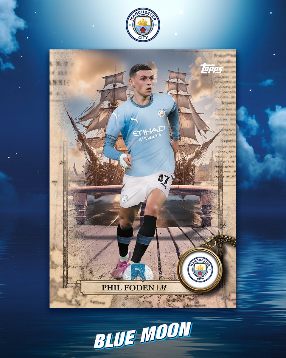 Topps_UK's tweet image. The debut release of Blue Moon Manchester City 2️⃣0️⃣2️⃣4️⃣ / 2️⃣5️⃣ is OUT NOW!

This exclusive set captures the 1️⃣0️⃣-time English champions' rise to prominence, iconic moments, and standout players from the men's and women's first teams! All reflecting the culture and spirit…