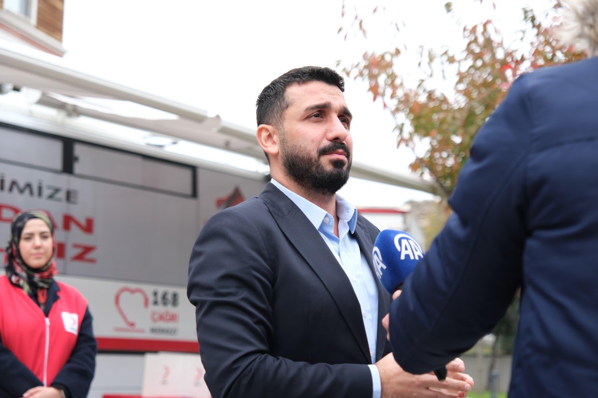 📍TÜGVA Genel Merkez

Türk Kızılay’ı ile birlikte ”Bir kan, üç can" diyerek kan bağışı kampanyası başlattık. Tüm arkadaşlarımızı bağış yaparak bu seferberliğe katılmalarını bekliyoruz.🙌🏻

Desteklerinden dolayı Genç Kızılay başkanımız <a href="/ofarukcaliskan/">Ömer Faruk Çalışkan</a>'a ve teşkilatımıza teşekkür