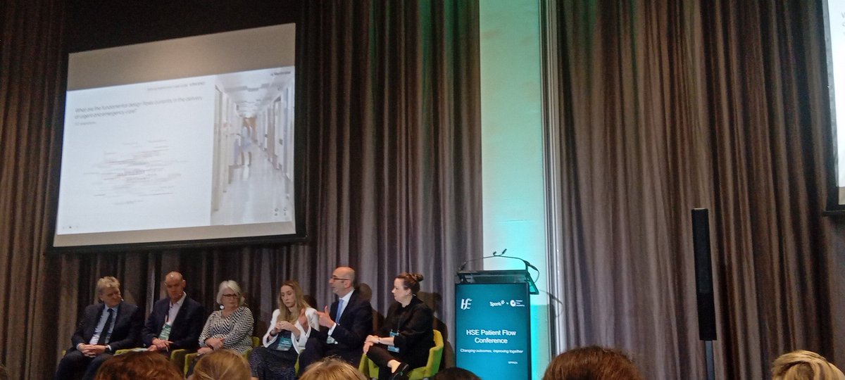 HSE Patient Flow Conference. Great discussions how to ensure quality patient care and effective communication is the key focus of integration @NationalQPS