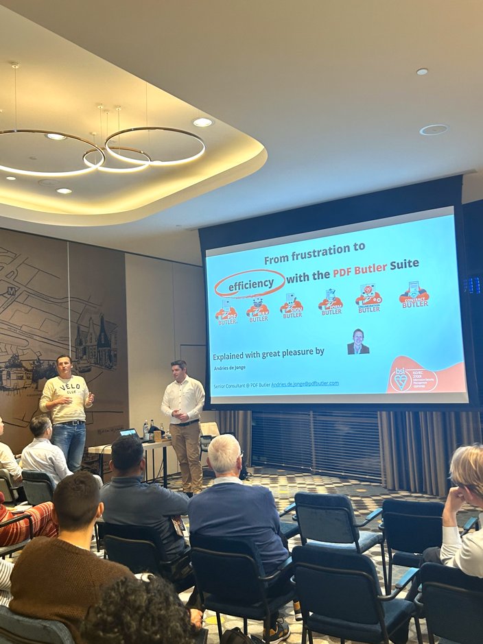 November Event Recap! 🌟

We’re incredibly grateful to our Sponsors-Speakers, Andries de Jonge from <a href="/pdfbutler/">PDF BUTLER | Salesforce Document Generation</a>  and Benny Mansfield, Jan Navratil and Laurence Boyce from <a href="/GearsetHQ/">Gearset</a>  

📷Photos: bit.ly/3Cg0HRu

<a href="/AndreKampen/">Andre van Kampen</a> | <a href="/JustynaAnnaK/">JustynaK</a> | <a href="/SenaBayramm_/">Melina Sena Bayram</a>

#salesforce