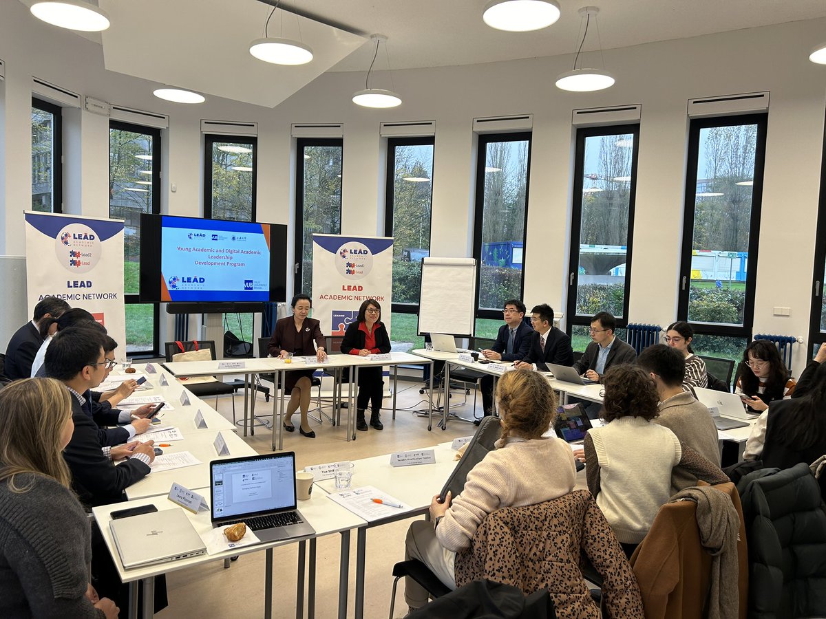 Lead2P's tweet photo. Young Academic and Digital Academic Leadership Development Program
has been ongoing at Vrije Universiteit Brussel, 12-13 November 2024. https://t.co/khtUjpjZQ9