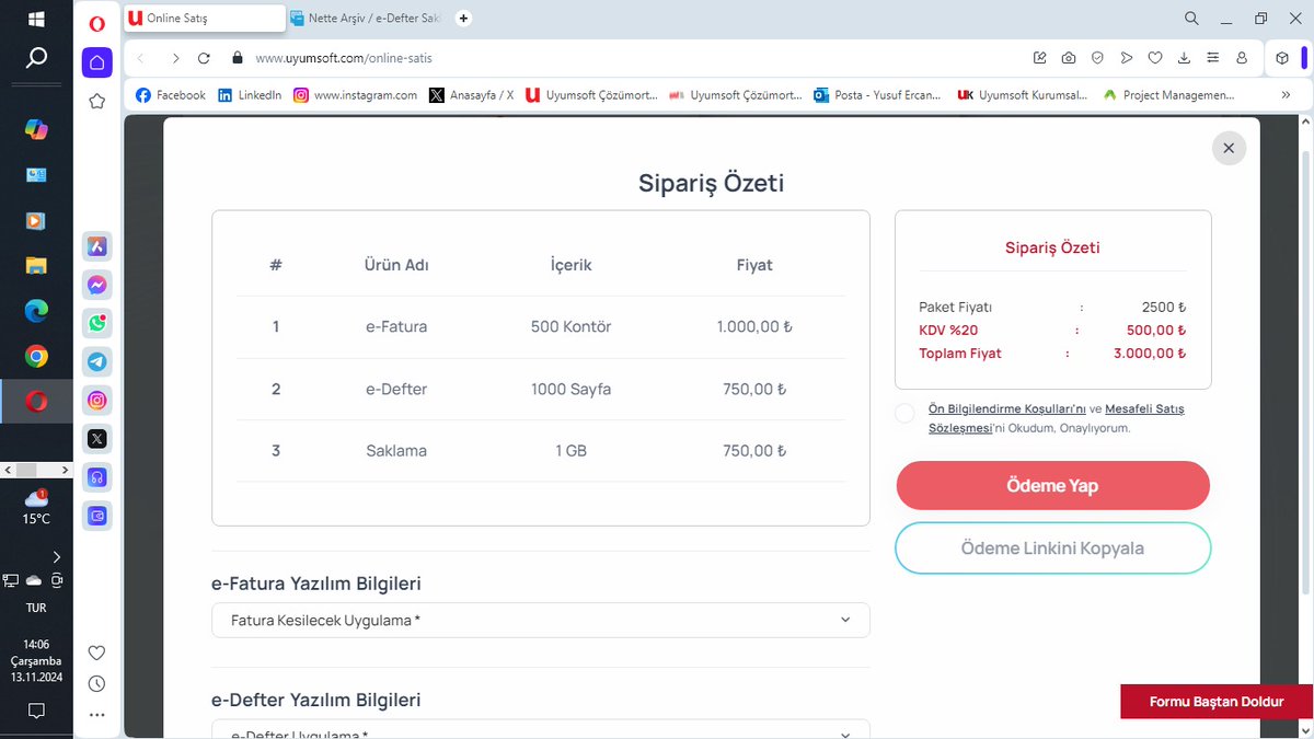 ++  ödemeni yap.   Sende Uyum'a gel,Uyum'lu <a href="/uyumsoft/">Uyumsoft Bilgi Sistemleri</a> ' lu ol.  Artık e-İMZA 'da Uyumsoft'da.