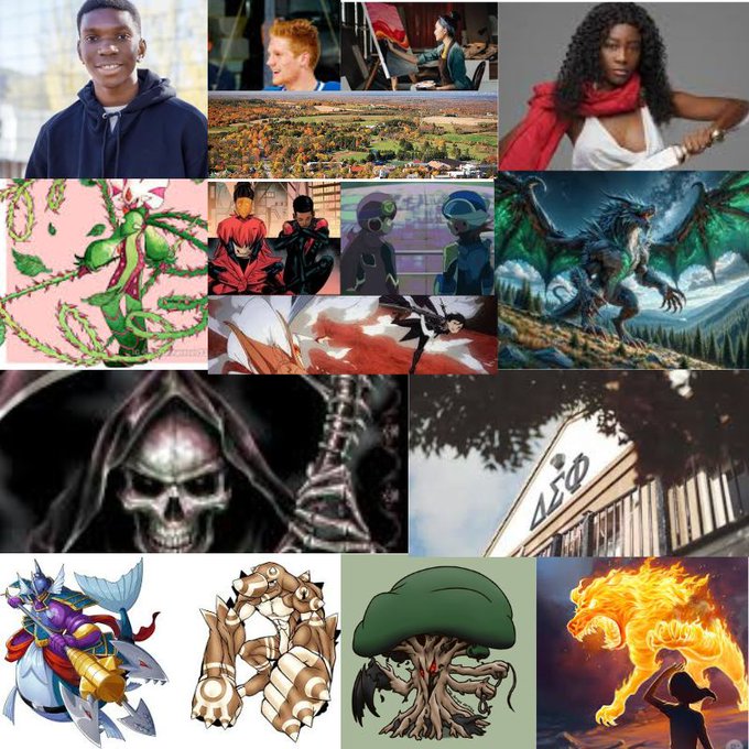 "Stick figures?" 
“We’ve got black boy/fairy fusion, blasian girl/werewolf fusion, plus demons holding humans in cages? 
"No, inside them." 
"Students cheering the duo, and masked person leading the demons with a scythe? What's this?” 
“Soul Crossers.”
#unhingedpit #YA #OWN #F #R