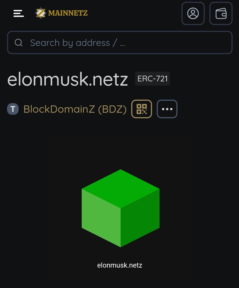 AJM_zmss's tweet image. Hey @elonmusk want your very own domain name on the new #MainnetZ #L1blockchain ?
It&apos;s yours for 500k 😆