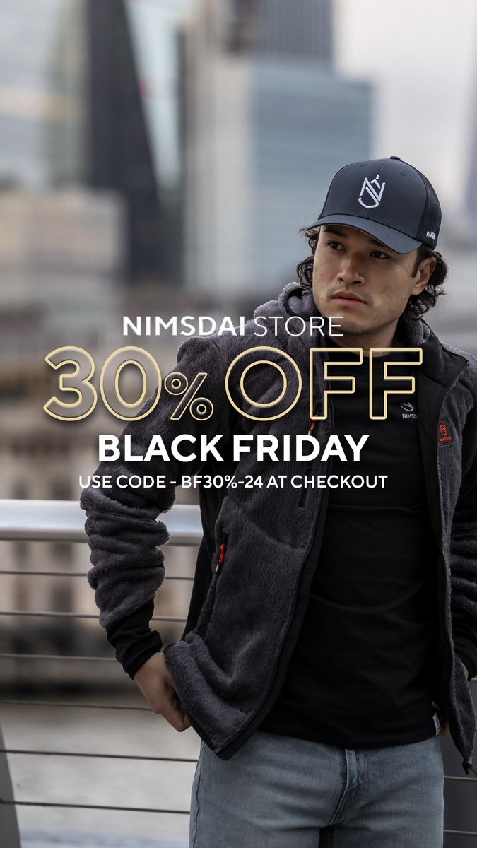 nimsdaistore's tweet image. 30% off the products you love, hurry now and grab them before they are gone! 

TJ takes you through some of his favourites 💥

Shop here - nimsdaistore.com

#Nimsdaistore #Definedbytheelements #Technicalclothing #Bigmountains #ExpedReady #Nimsdai #Outdoorgear #Giveback…