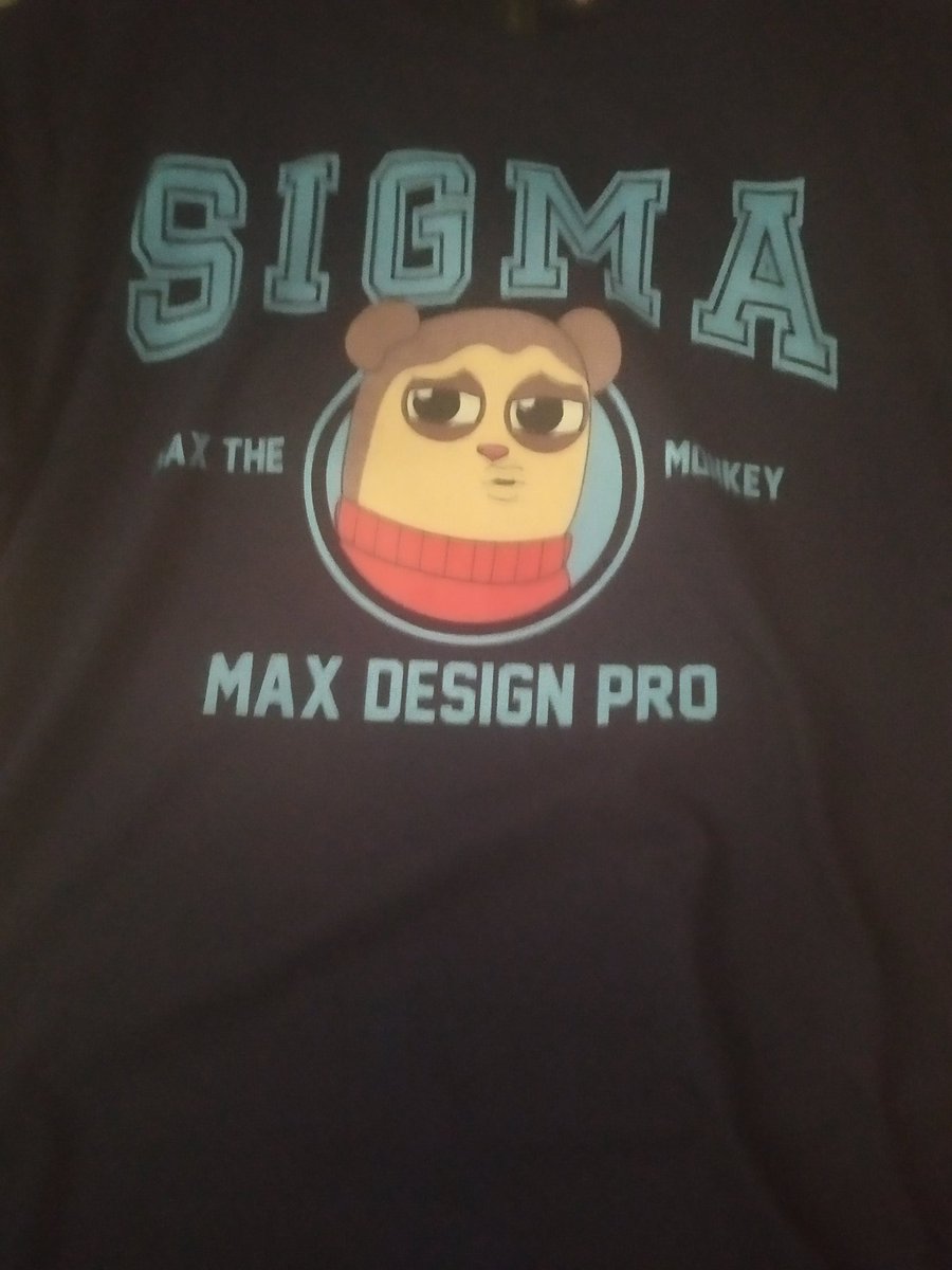 SackTheJonZ's tweet image. Al fin tengo la camiseta de Max Design Pro 🫣🫣🫣
#MaxDesignPro #maxdesginprotwt #mdptwt #Sigma