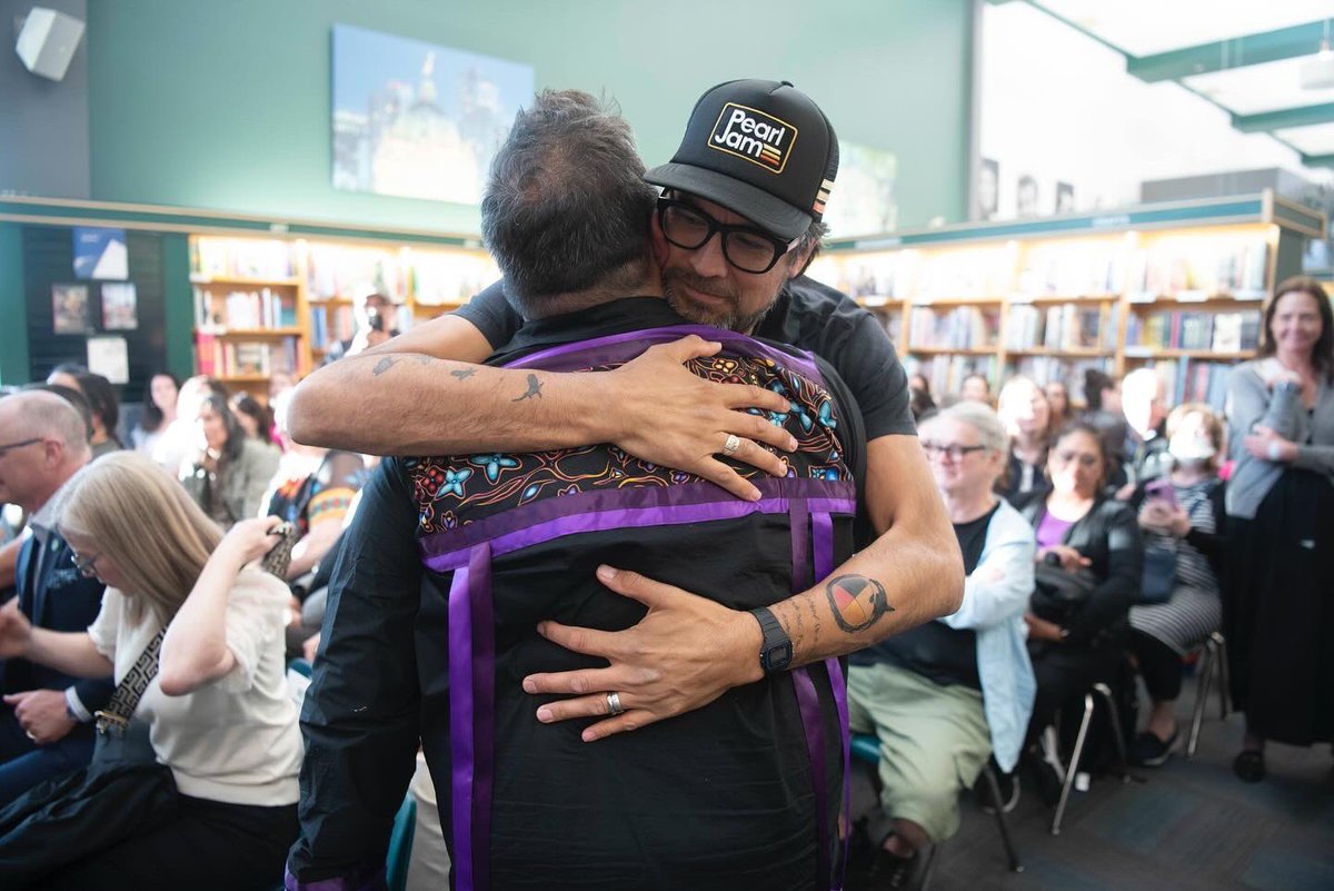 David A. Robertson (@davealexroberts) on Twitter photo CONGRATULATIONS to all the #GGBooks2024 winners, including the amazing Jordan Abel, but in particular, I’m so happy for, proud of, my bro, <a href="/Niigaanwewidam/">Niigaan Sinclair</a> for the incredible achievement that is Wīnipēk. CONGRATULATIONS to all the #GGBooks2024 winners, including the amazing Jordan Abel, but in particular, I’m so happy for, proud of, my bro, <a href="/Niigaanwewidam/">Niigaan Sinclair</a> for the incredible achievement that is Wīnipēk.