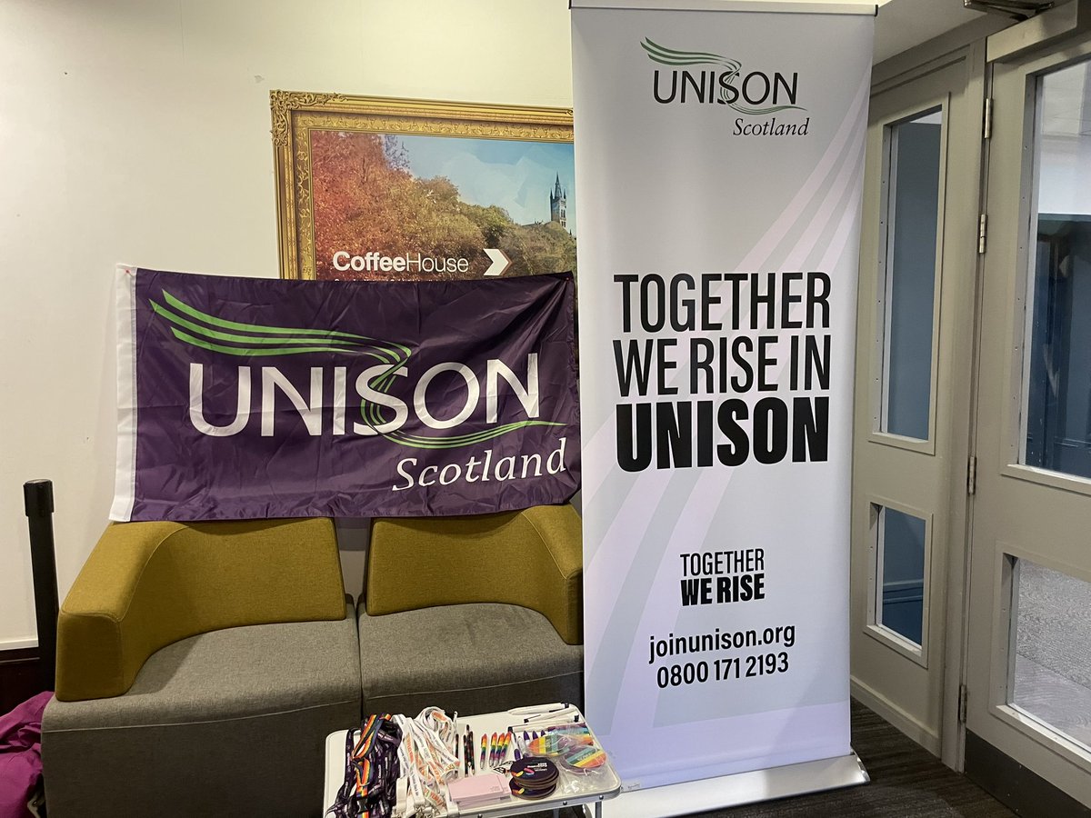 UNISON Glasgow Uni / unison-uofg.bsky.social (@unison_uofg) on Twitter photo We have a stall in the foyer outside the <a href="/TheGilchristPG/">The Gilchrist Postgraduate Club</a> until 2pm so come and say hello and bring your work pals to find out more and how to join.
We also have a range of unison merch so come and grab a lanyard or two. 😊
#joinaunion #unison We have a stall in the foyer outside the <a href="/TheGilchristPG/">The Gilchrist Postgraduate Club</a> until 2pm so come and say hello and bring your work pals to find out more and how to join.
We also have a range of unison merch so come and grab a lanyard or two. 😊
#joinaunion #unison