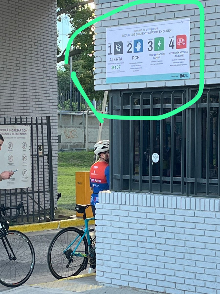 Después de 4 meses y una semana de la muerte de mi papá, Jorge G. Horche, el  <a href="/gcba/">Buenos Aires Ciudad</a> se dignó hacer algo en el kdt donde entrenan más de miles de ciclistas. Tuvo que morir mi papá para que cuiden a la gente.