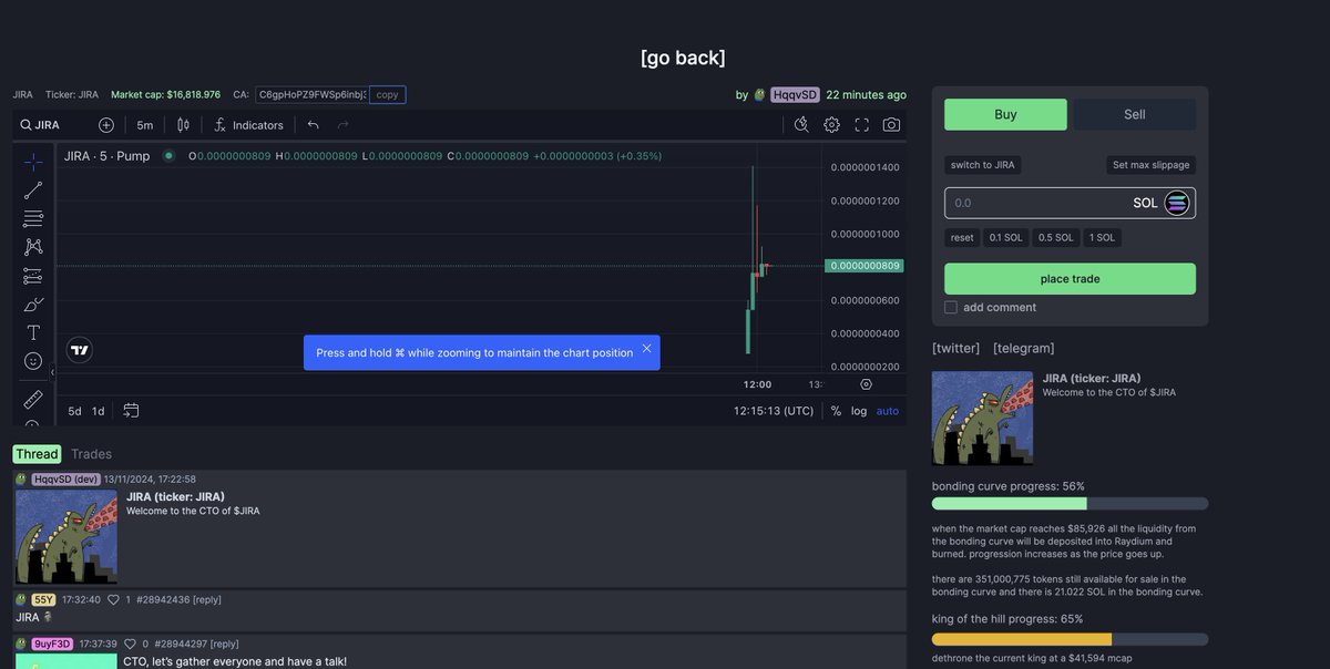 shanicucic96's tweet photo. Lol someone has already created a $JIRA using the image I tweeted xD

Bought some for the fun of it 😅

P.S. no idea who dropped it but if you wanna lmk DM me https://t.co/wZDvMD19Im