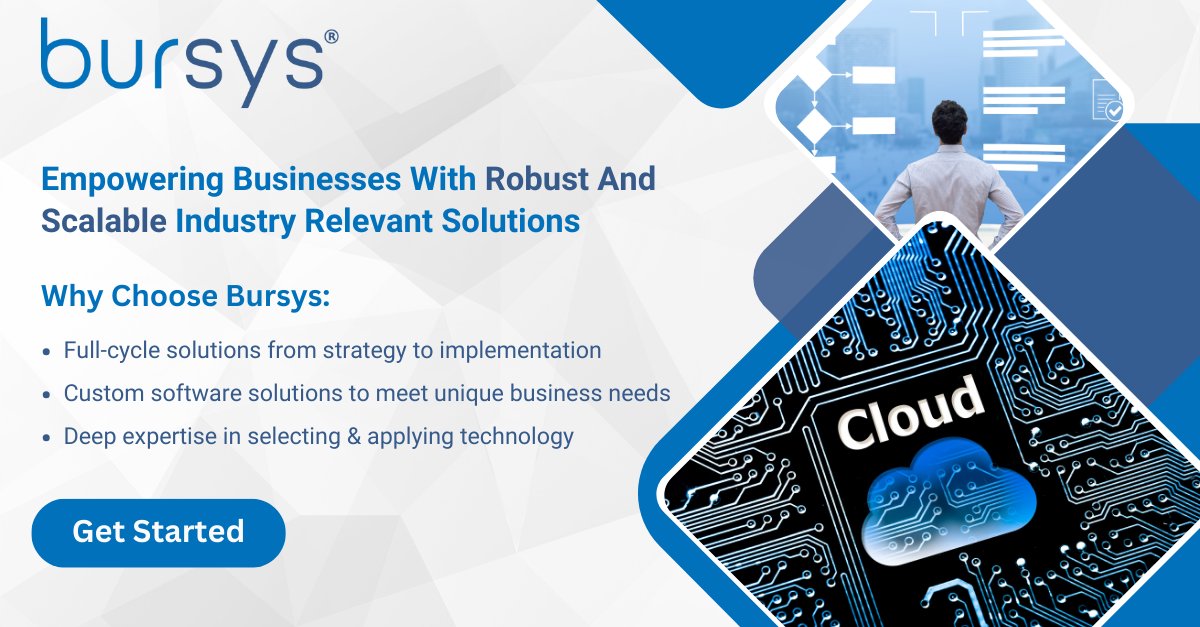Our Technology Consulting Services empower businesses across various industries to harness the full potential of cutting-edge digital solutions, optimize operations, and drive growth.

Contact us:
bursys.com/contact/

#TechConsulting #DigitalTransformation #CloudComputing