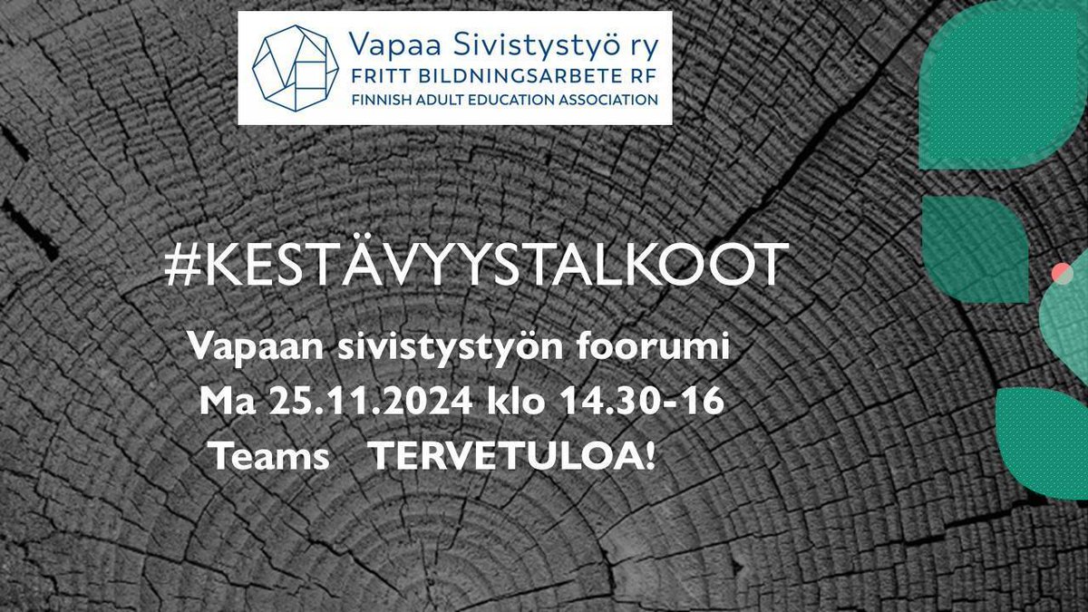 Sivistystyön Vapaus ja Vastuu -ohjelma (SVV) tweet media